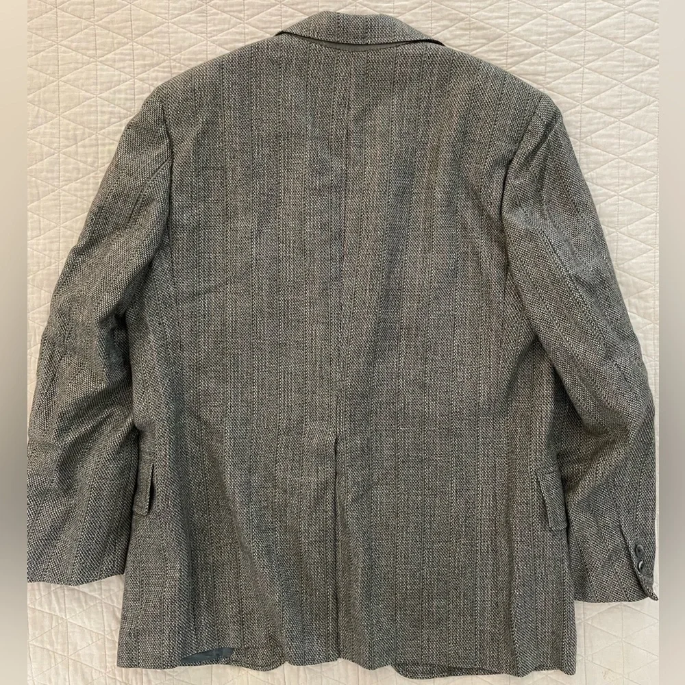Hart Schaffner & Marx Made in USA Vintage Flap Pocket Wool Tweed‎ Jacket 42 R